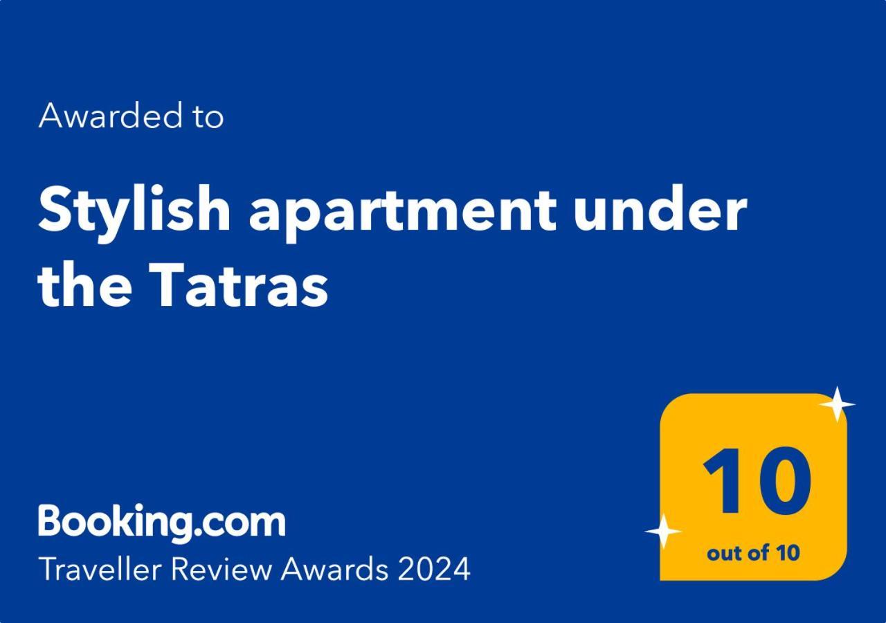 Stylish Apartment Under The Tatras Štrba Esterno foto